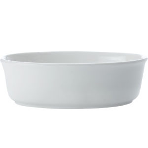 Maxwell and Williams White Basics Pie Dish Oval 13cm|