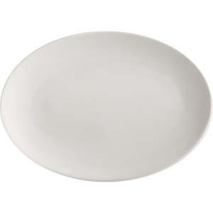 Maxwell and Williams White Basics Oval Plate 35x25cm|