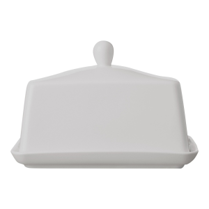 Maxwell and Williams White Basics Butter Dish Gift Boxed|