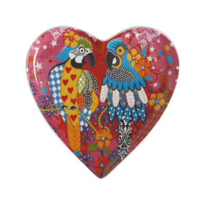 Maxwell and Williams Love Hearts Heart Plate 15.5cm Araras Gift Boxed|