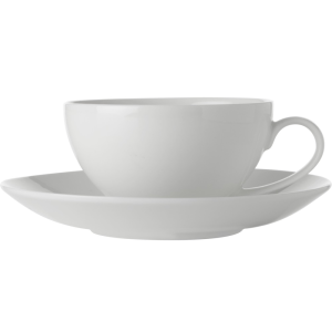Maxwell and Williams White Basics Coupe Cup & Saucer 200ML|