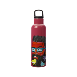 Maxwell and Williams Mulga the Artist Double Wall Insulated Bottle 600ML Dolphin Man|