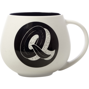 Maxwell and Williams The Letterettes Snug Mug 450ML "Q" Gift Boxed|