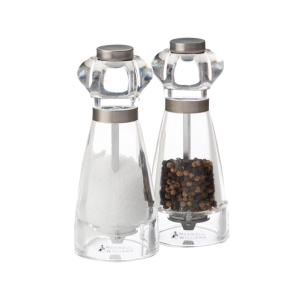 Maxwell and Williams Dynasty Acrylic Salt & Pepper Mill Set 16cm Gift Boxed|
