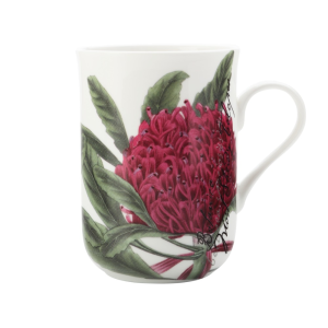 Maxwell and Williams Royal Botanic Gardens Mug Telopea 300ML Gift Boxed|